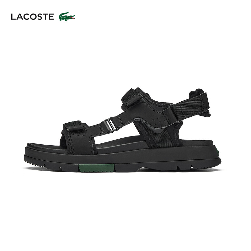 

Сандалии Lacoste, черный/темно-зеленый