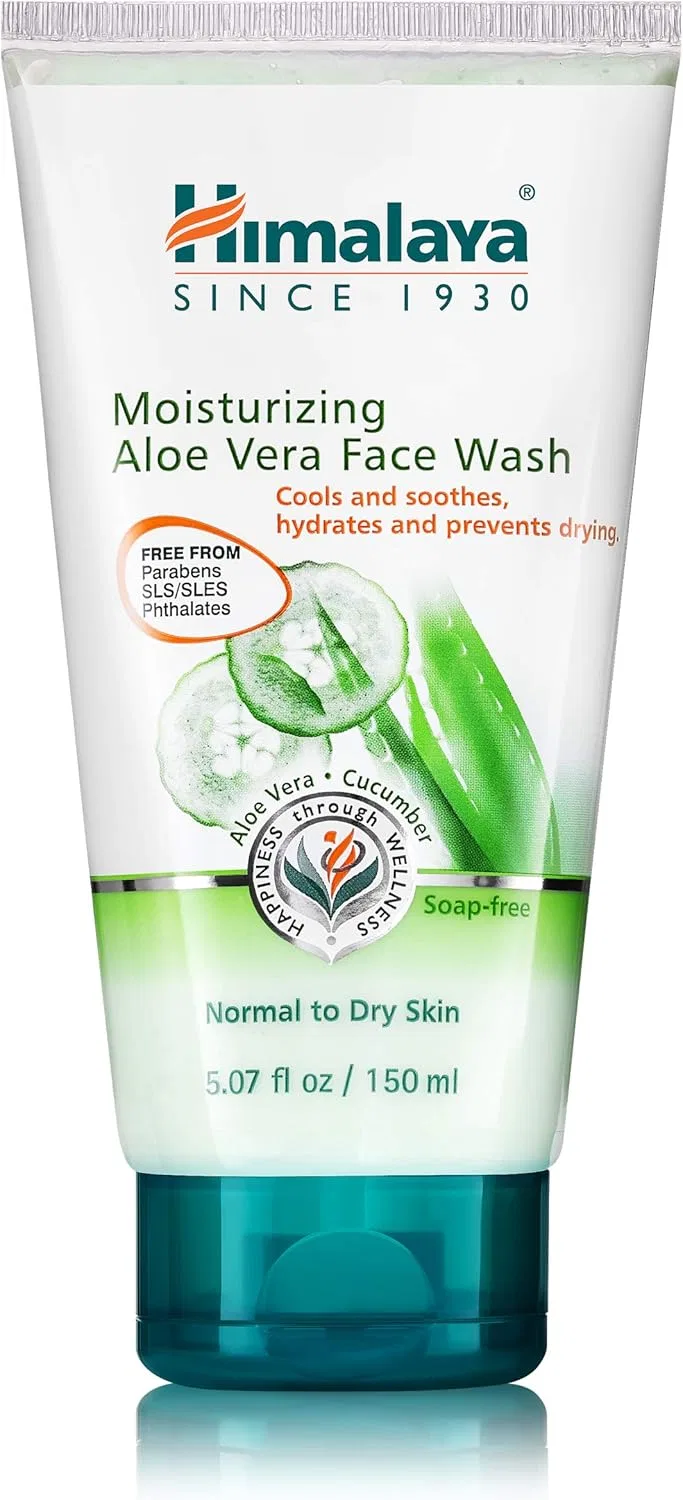 Гель для умывания Himalaya — Moisturizing Aloe Vera Face Wash увлажняющий, 150 мл