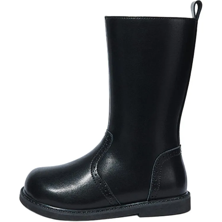 Термостойкие противоскользящие ботинки для детей Snoffy, Moshken Black, Fleece-Lined