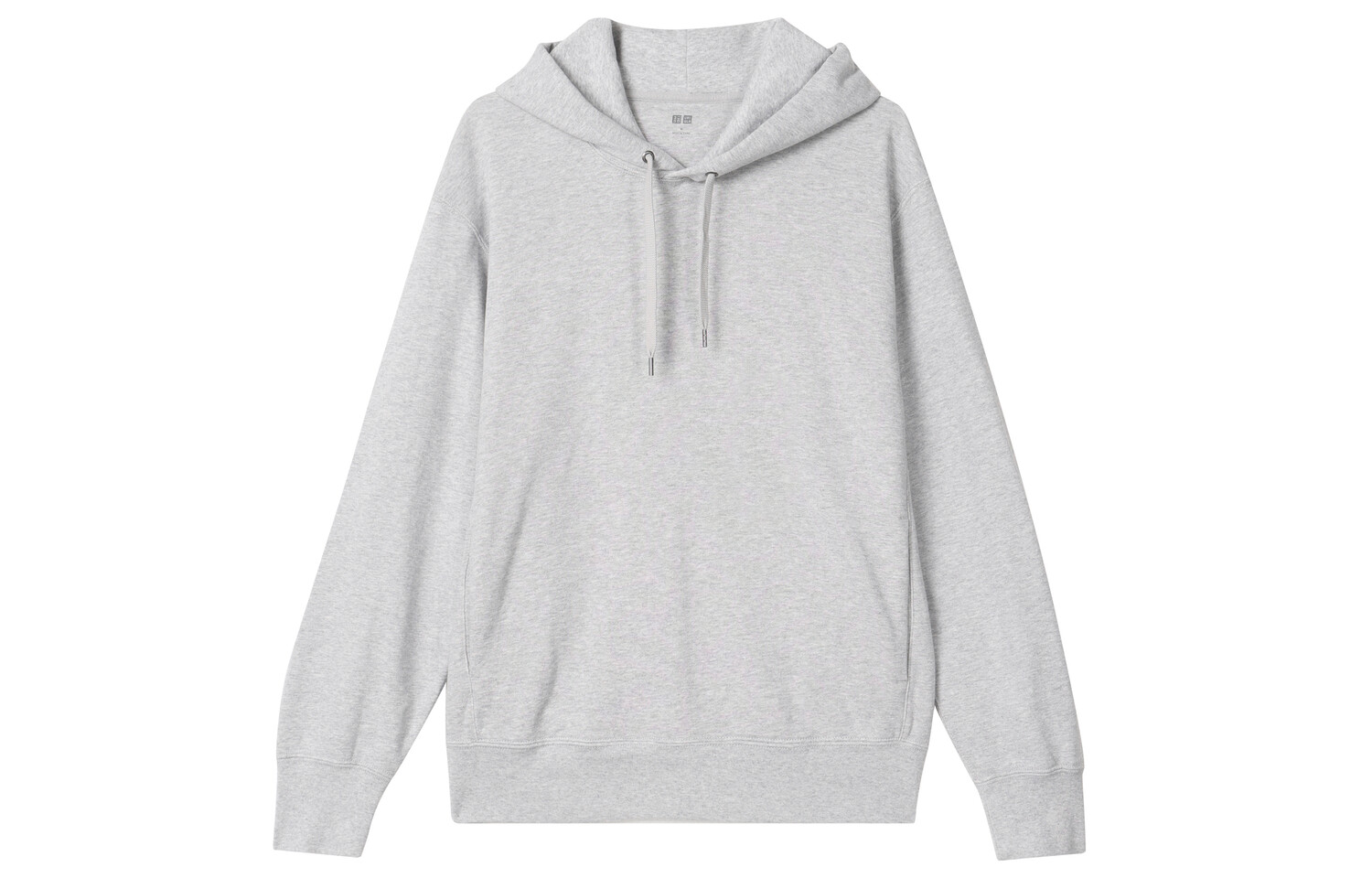 

Толстовка унисекс небесно-серая Uniqlo, серый