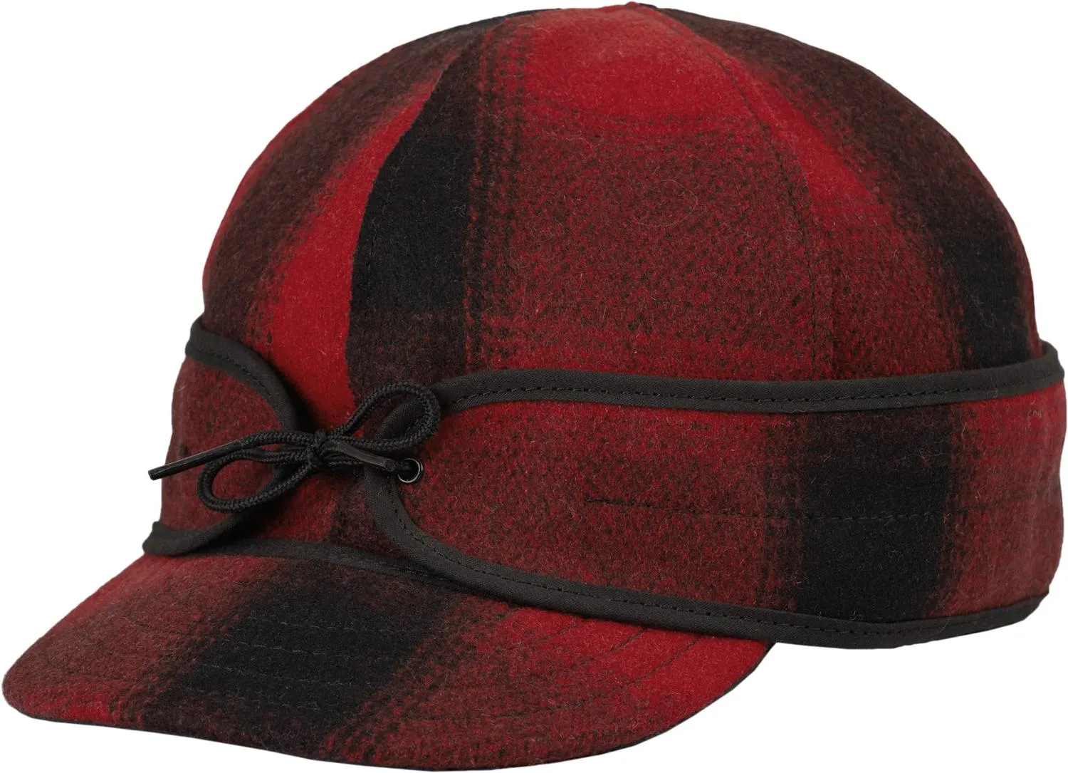 

Оригинальная кепка мужская Stormy Kromer, Red/Black Plaid
