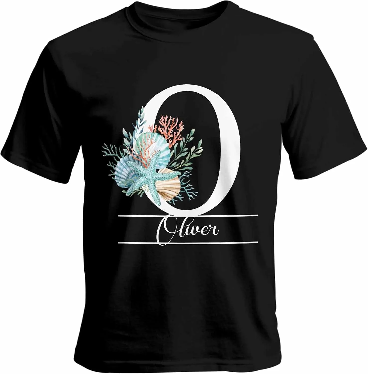 

Футболка с именем или текстом, Unisex Cotton Round Neck Vaxbryntel