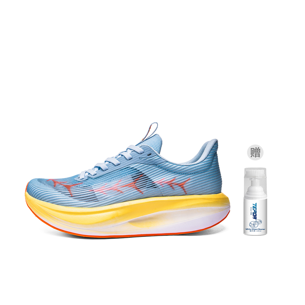 

Унисекс, с увеличенной высотой амортизации, износостойкие, легкие, дышащие, с золотистой карбоновой пластиной Tepor, duoruo lan+[free shoe cleaning tool]