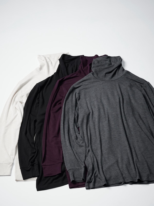 Водолазка HEATTECH Extra Warm с добавлением кашемира Uniqlo, 30 natural — фото 3