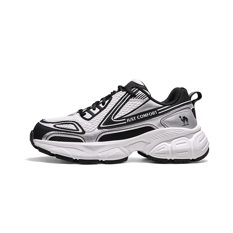 

Низкие массивные кроссовки мужские CAMEL, Titanium Gray/Silver