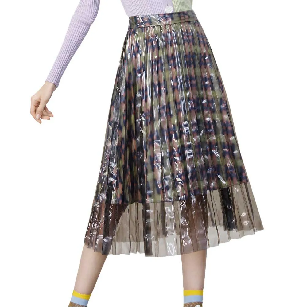 

Юбка Lily TPU Pleated skirt, серый