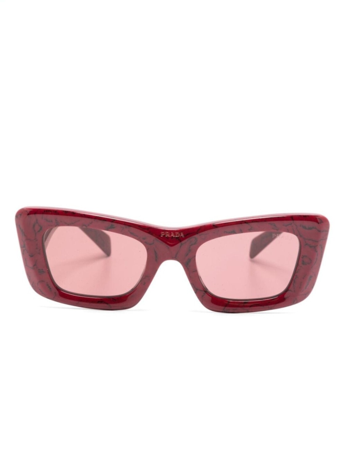

Prada Eyewear солнцезащитные очки Prada Symbole, красный