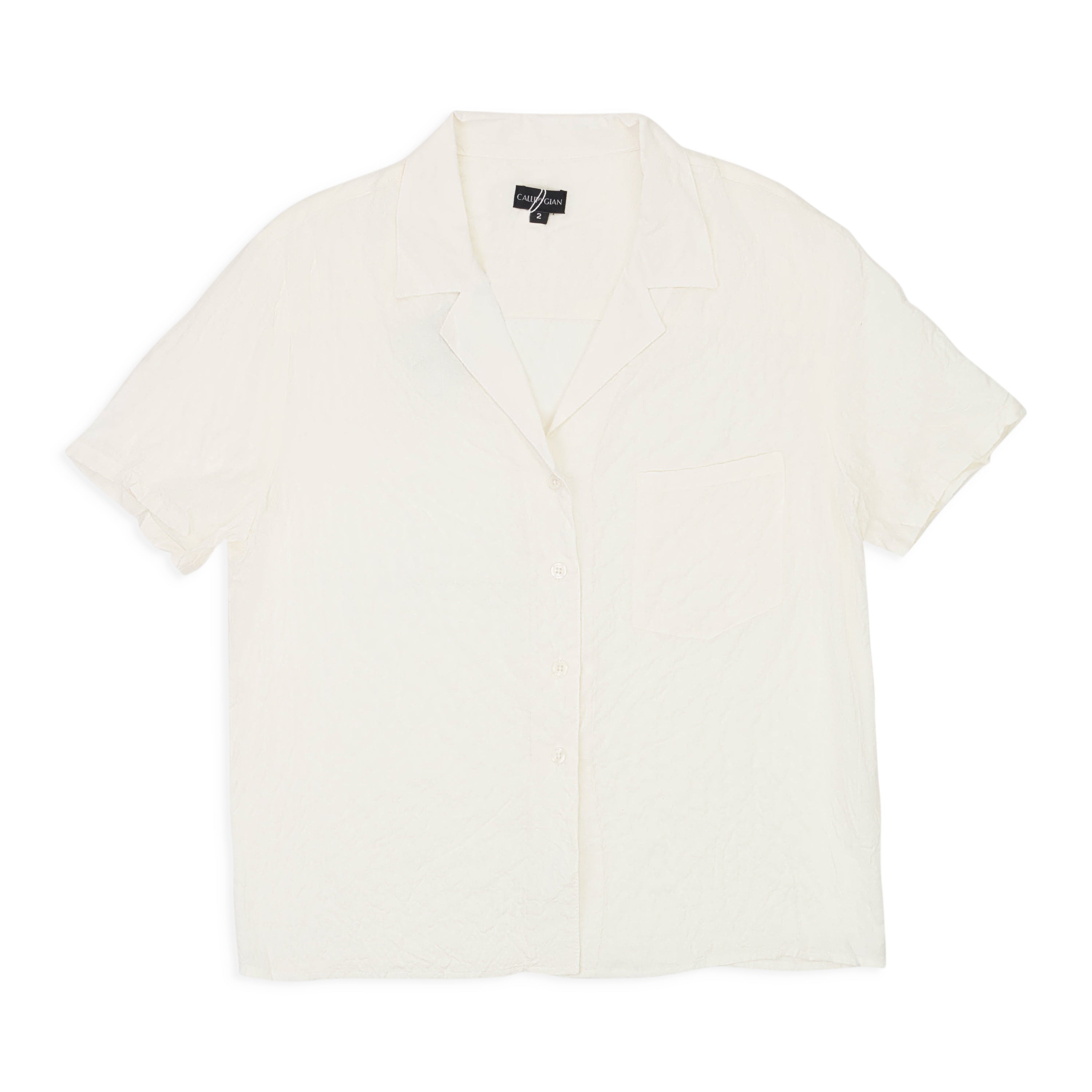 

Рубашка CALLIPYGIAN BOWLING белая