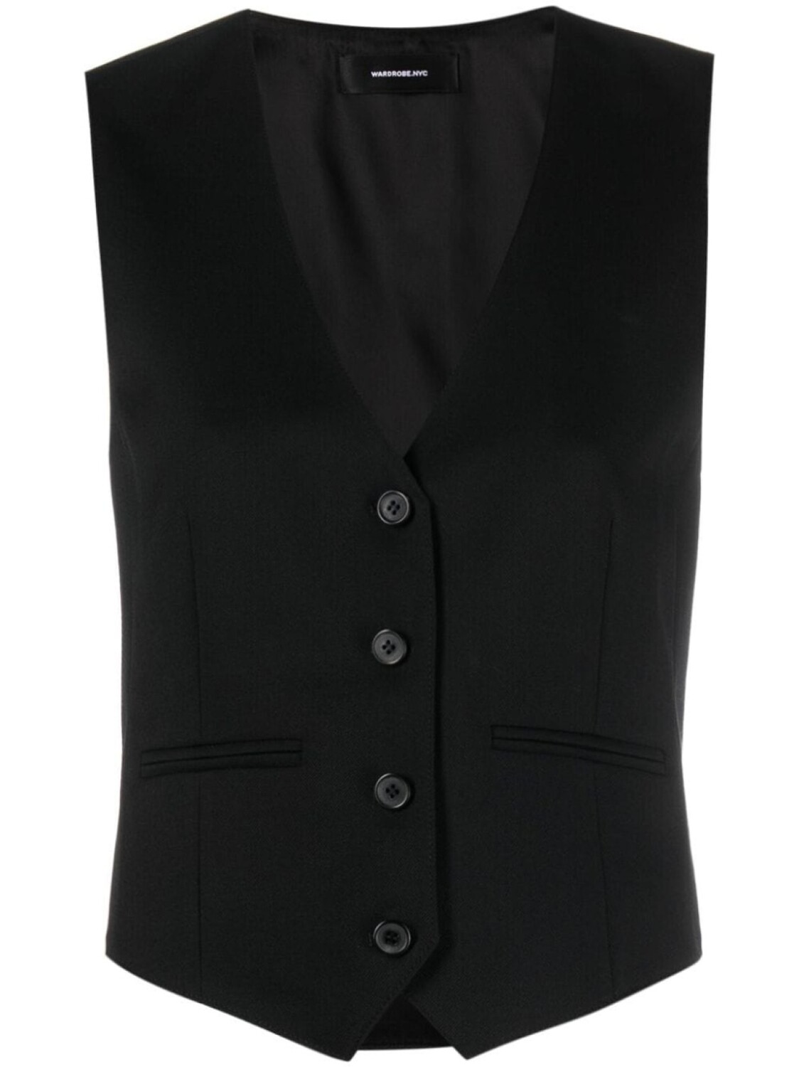 

WARDROBE.NYC шерстяной жилет, черный