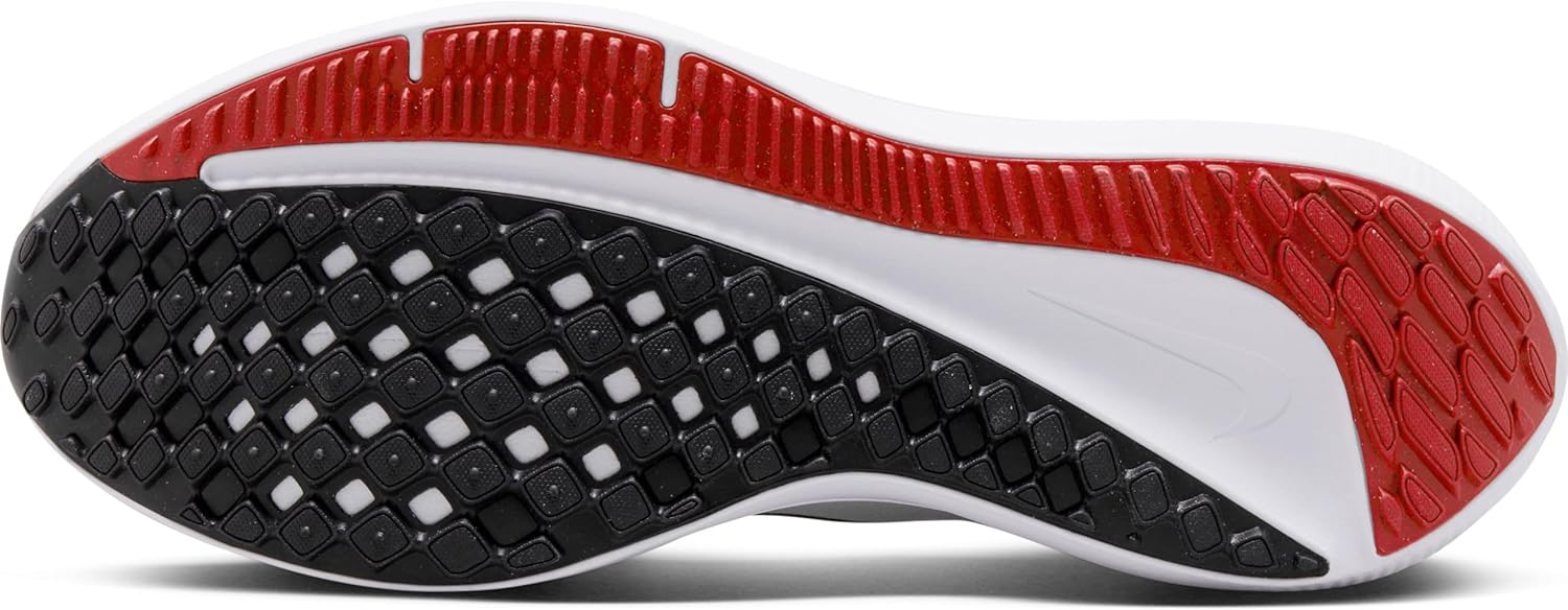 Кроссовки Nike Mens Stroke, белый/черный/красный/алый — фото 2