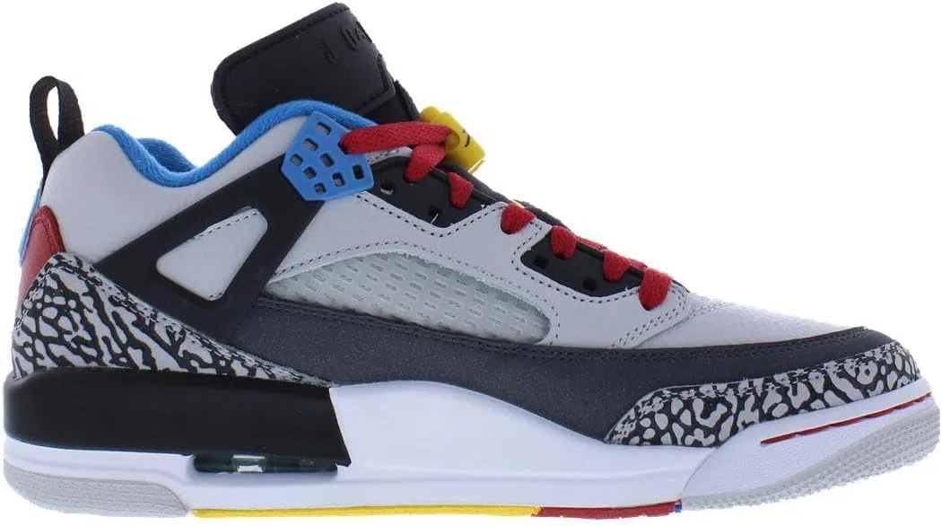 Мужские кроссовки Jordan Spizike Low SE (IM7425-004, нейтрально-серый/цвет университетской формы/синий) — фото 3
