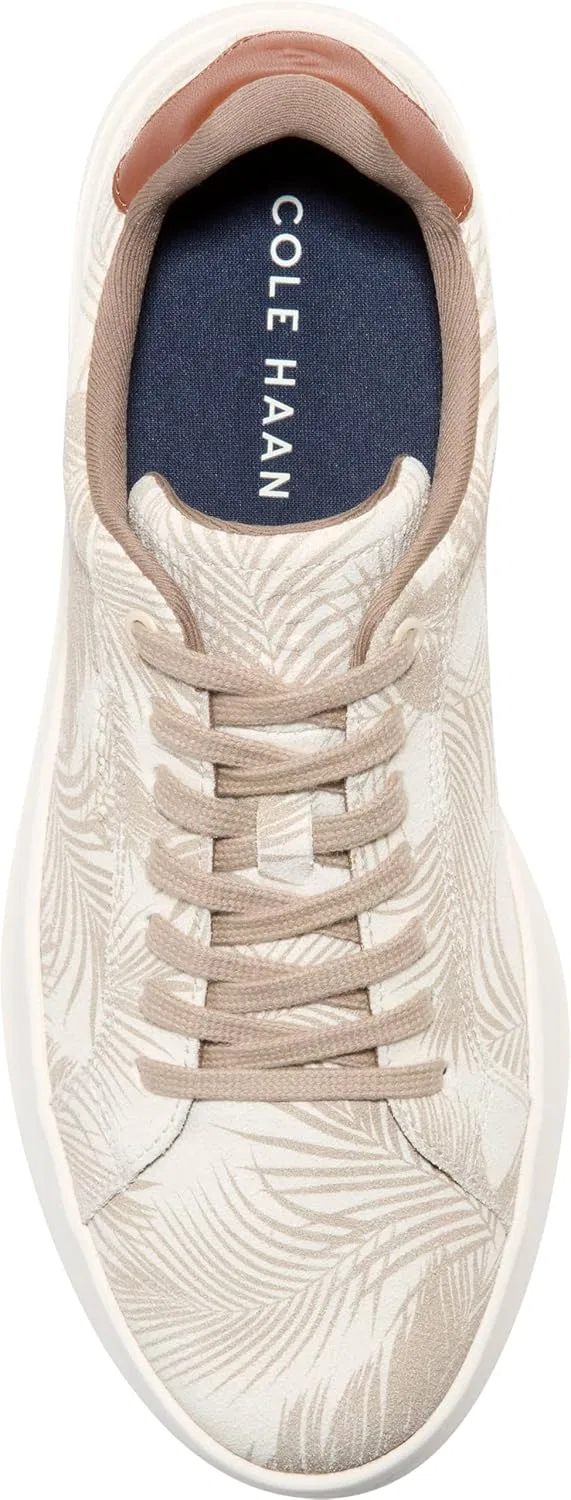 Мужские теннисные кроссовки Cole Haan Grand Crosscourt Tennis II, Angora Palm Suede Ch British Tan Ivory — фото 4