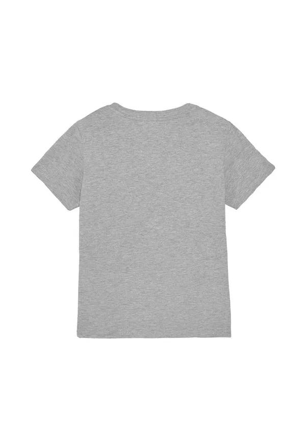 Футболка Dc flash flash logo print t-shirt Cotton Soul, крапчатый светло-серый — фото 2