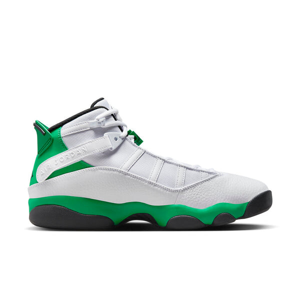 Кроссовки 6 колец Air Jordan, белый — фото 2