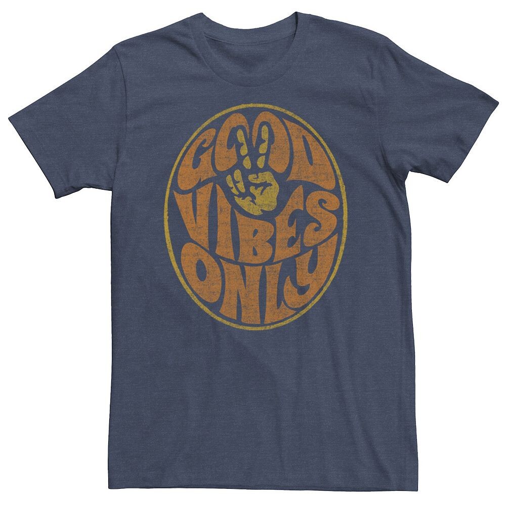 

Мужская футболка Fifth Sun Good Vibes Licensed Character, цвет Navy Heather