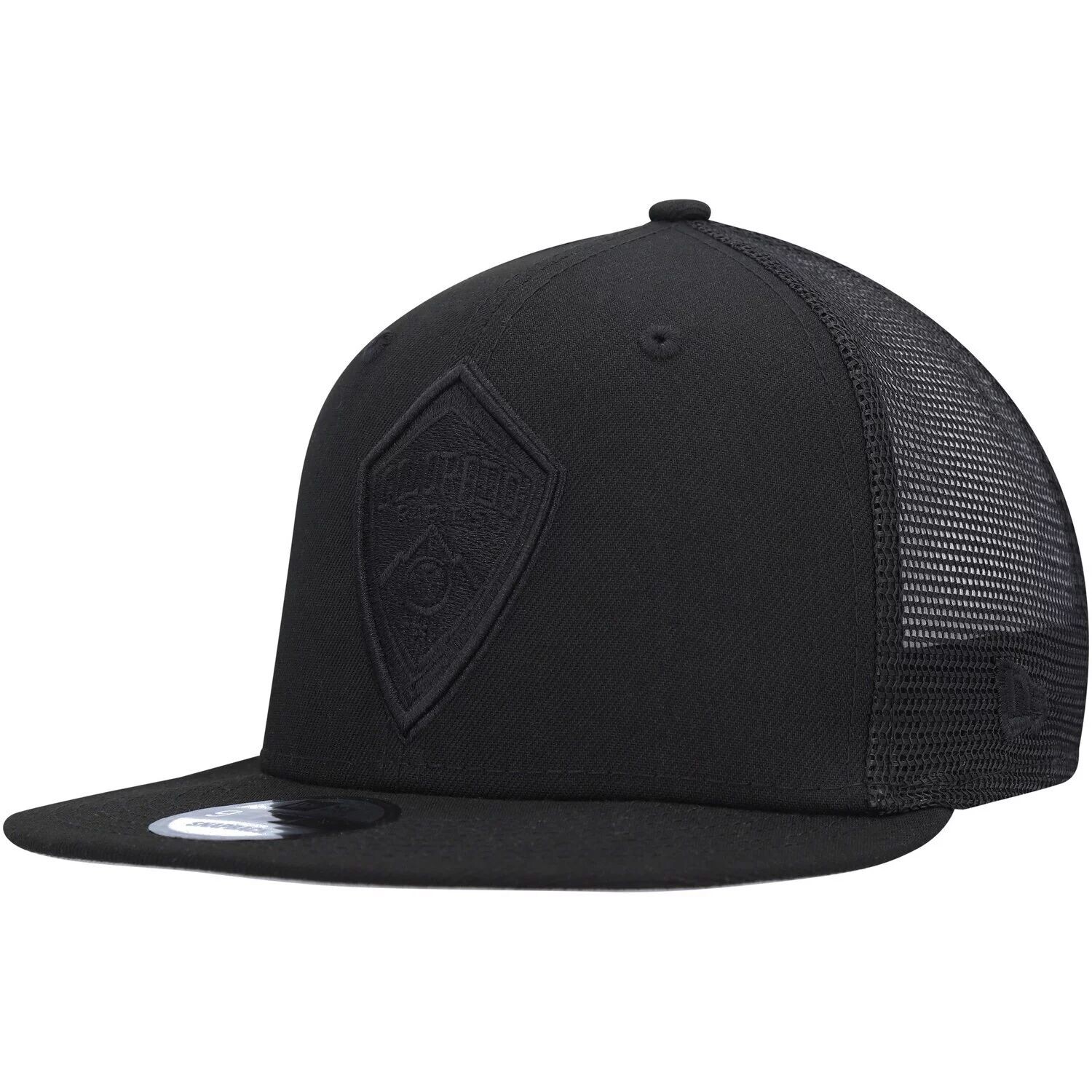 

Мужская классическая кепка New Era Black Colorado Rapids с логотипом 9FIFTY Trucker Snapback