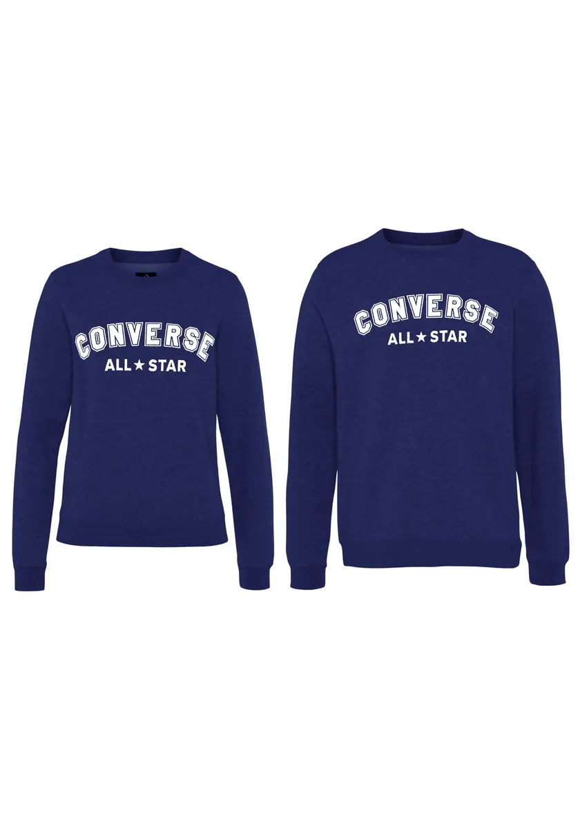 

Толстовка Converse "UNISEX ALL STAR BRUSHED BACK FLEECE", синий