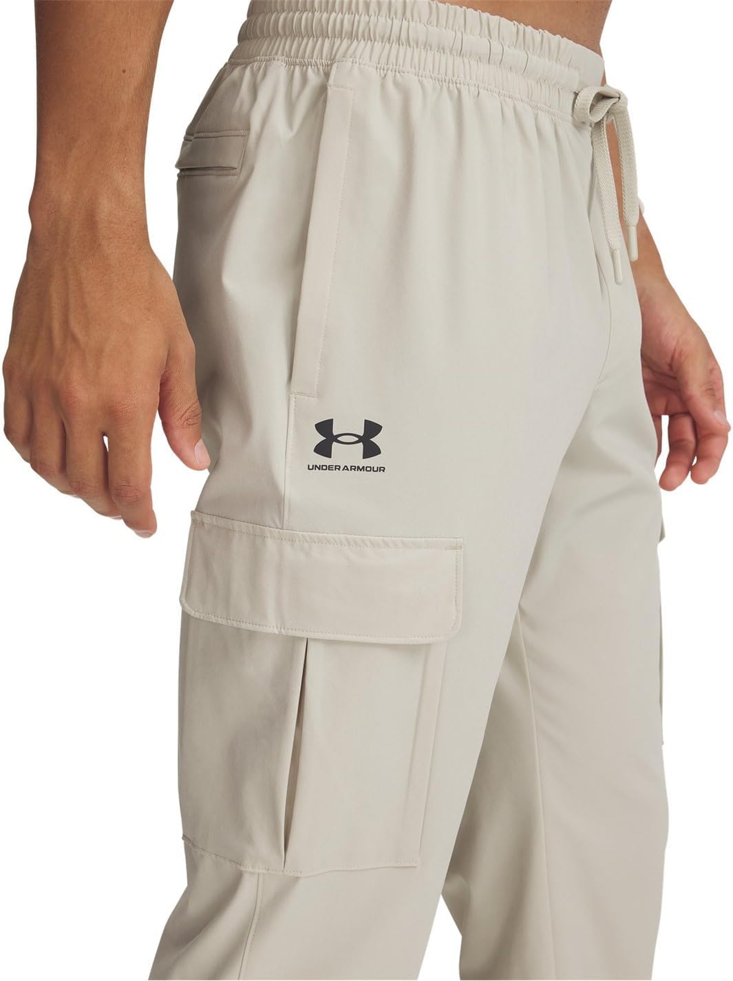 Штаны-карго Under Armour Unisex-Adult Ua Vibe Woven, Khaki Base — фото 4