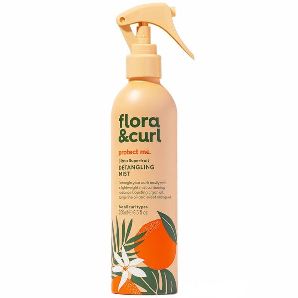 

Спрей для распутывания вьющихся волос, 250 мл Flora & Curl Protect me
