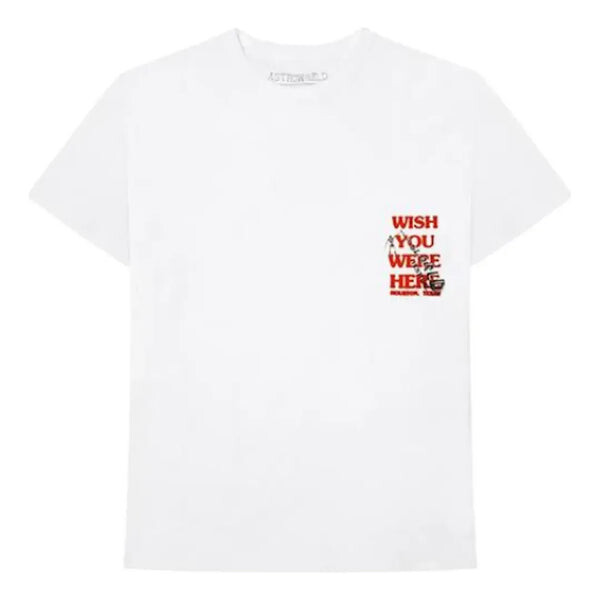 

Футболка wish you were here festival tee 'white' Travis Scott, белый