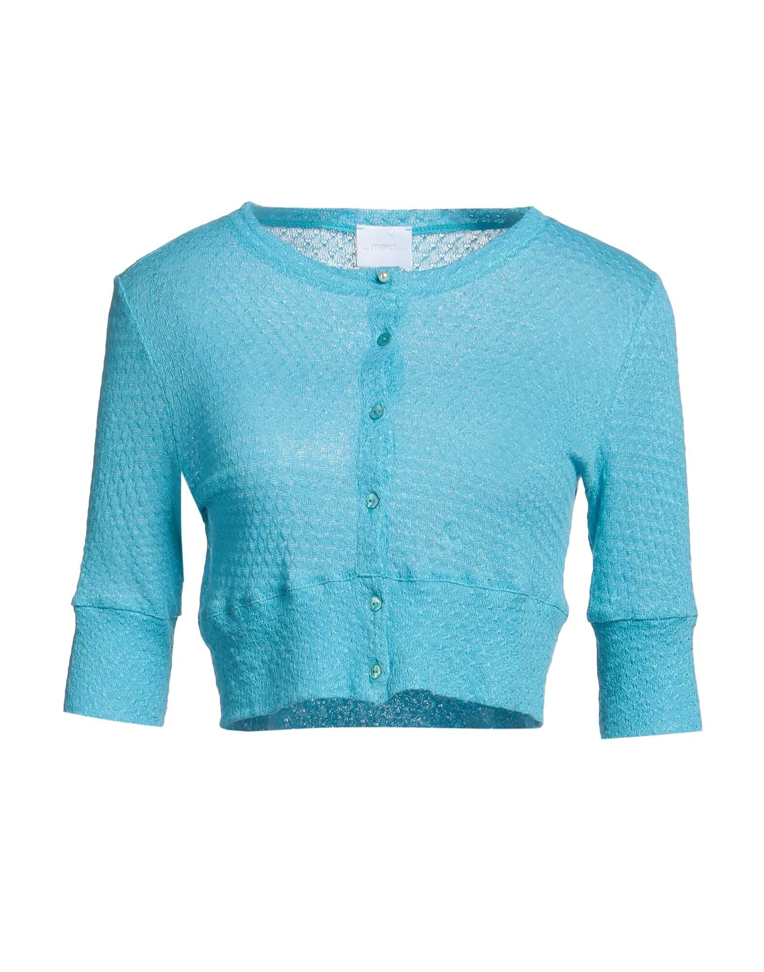 

Кардиган Merci Italia, бирюзовый