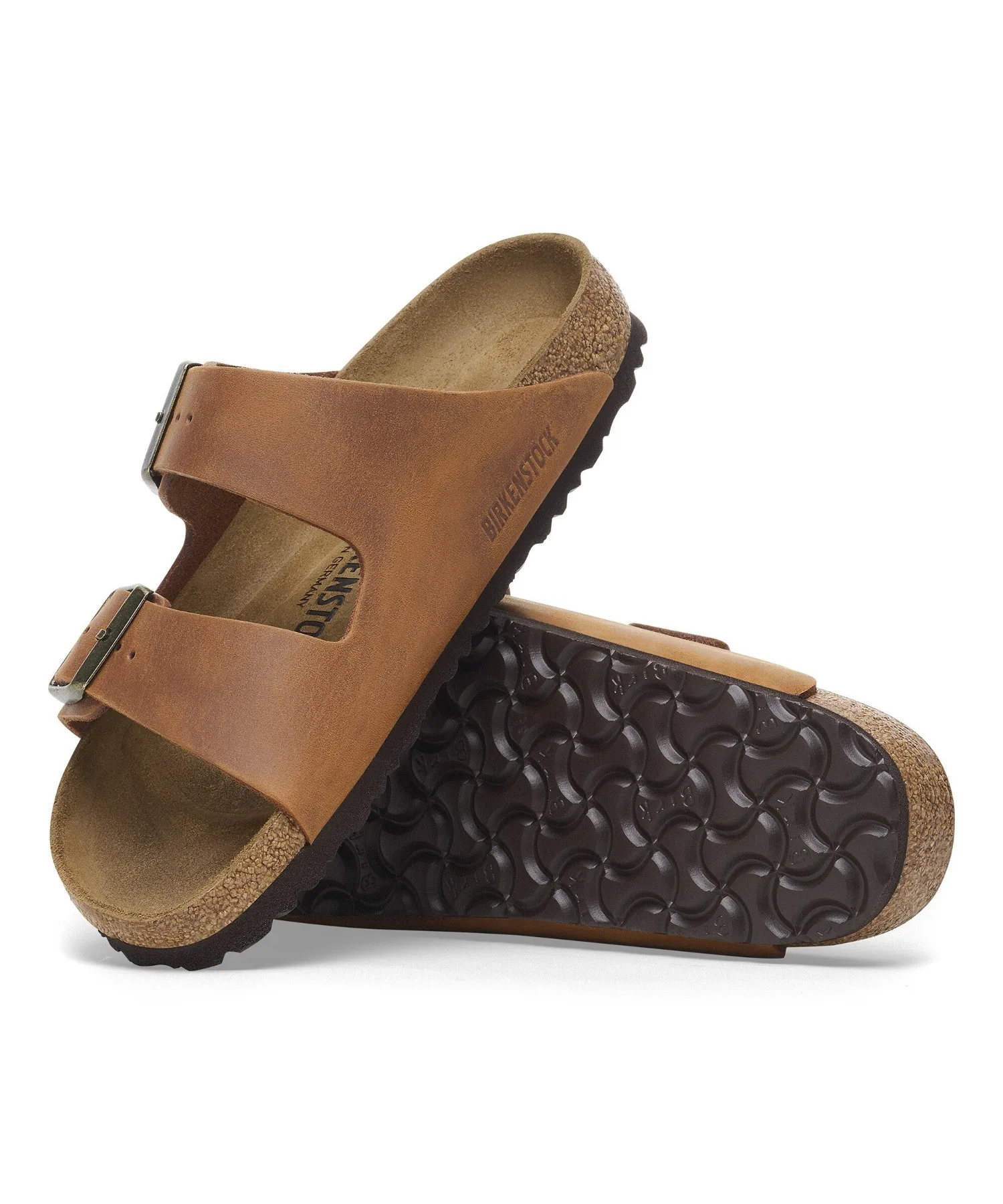 Унисекс сандалии BIRKENSTOCK Arizona из кожи — фото 4