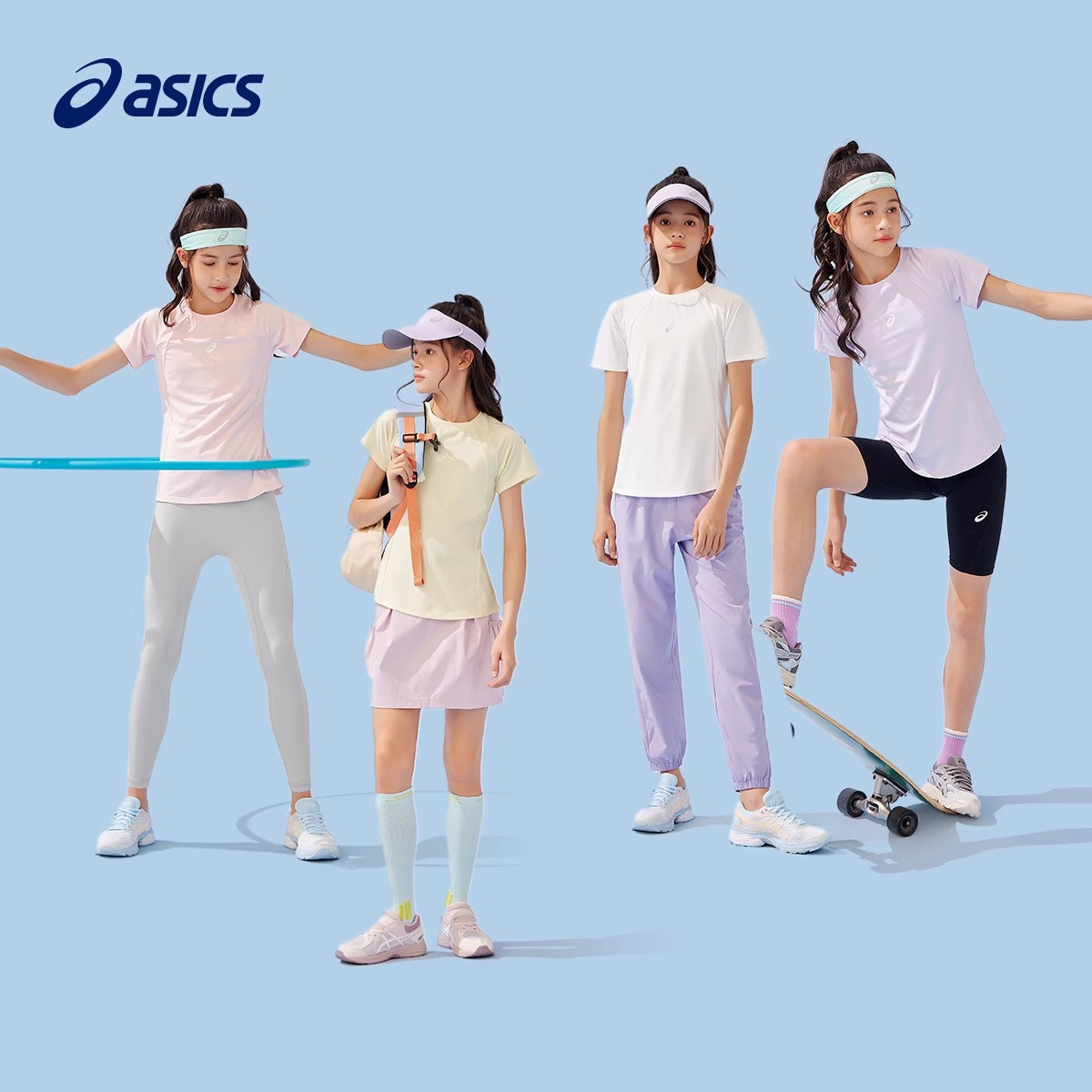 Спортивная футболка для подростков белая Teenagers ASICS, белый — фото 4