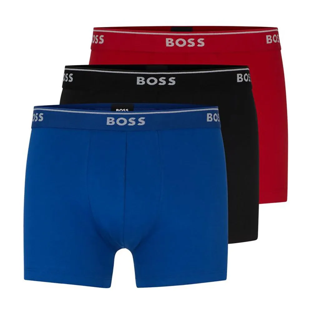

Трусы-боксеры BOSS Classic 10243514 3 units, разноцветный