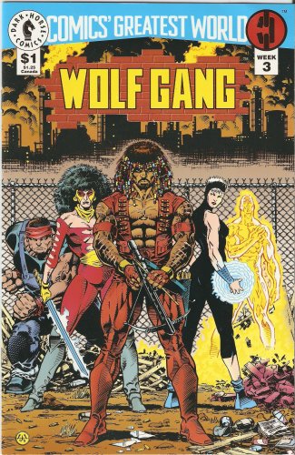 

Comics' Greatest World: Wolf Gang (Week 3) August 1993 (Dark Horse Comics)