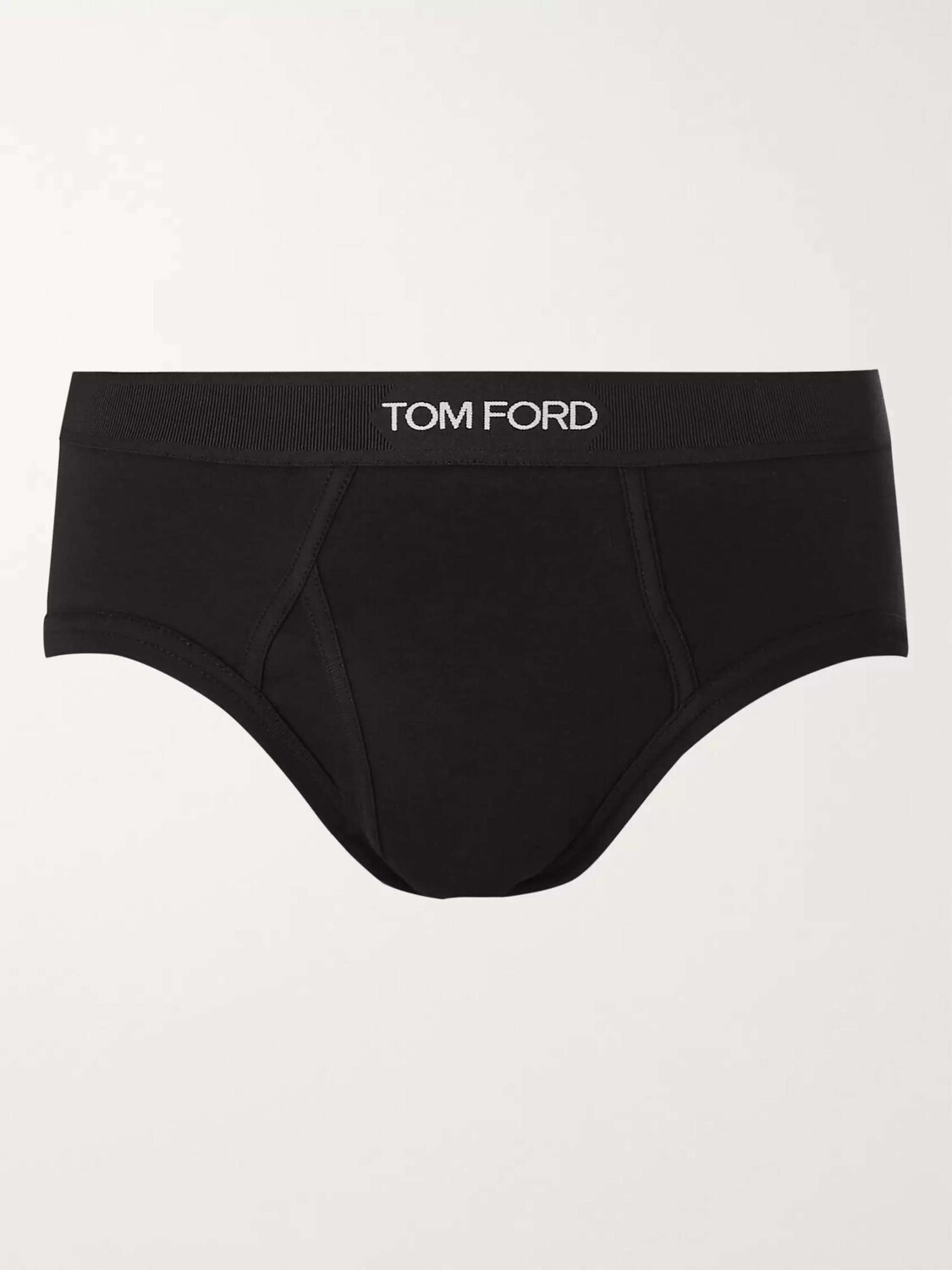 

Трусы из эластичного хлопка TOM FORD, черный