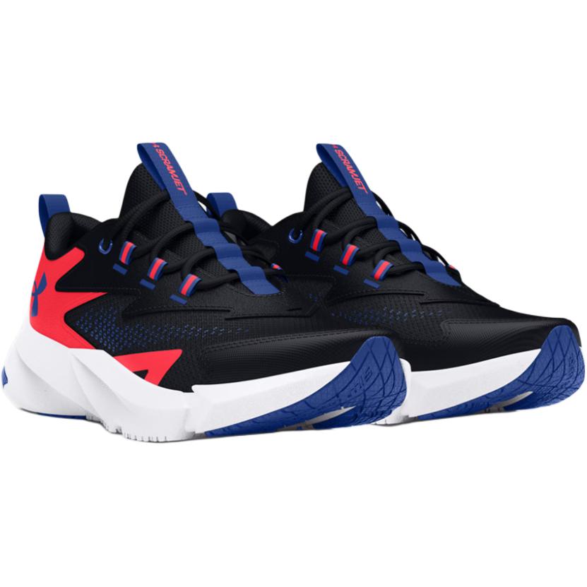 Under Armour Низкие детские кроссовки для бега, черные, подростковые — фото 3