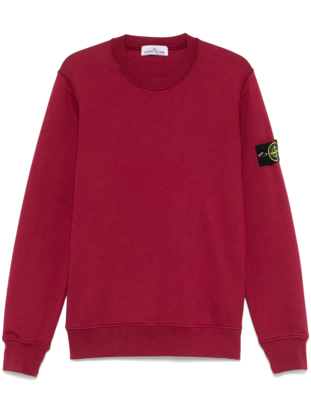 

Stone Island толстовка с логотипом Compass, красный