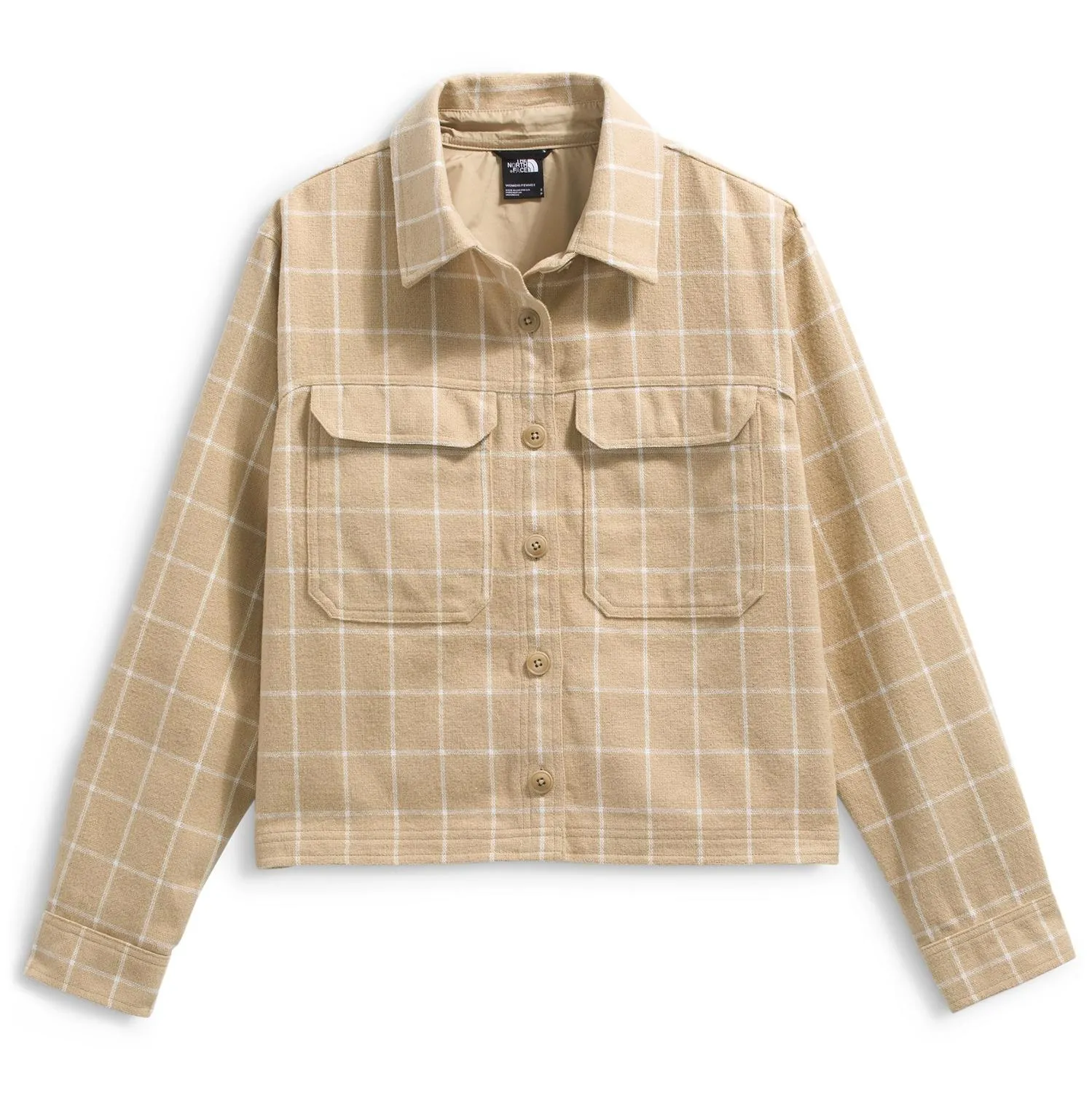

Рубашка из фланели Valley - женская The North Face, Khaki Stone Grid Large Plaid