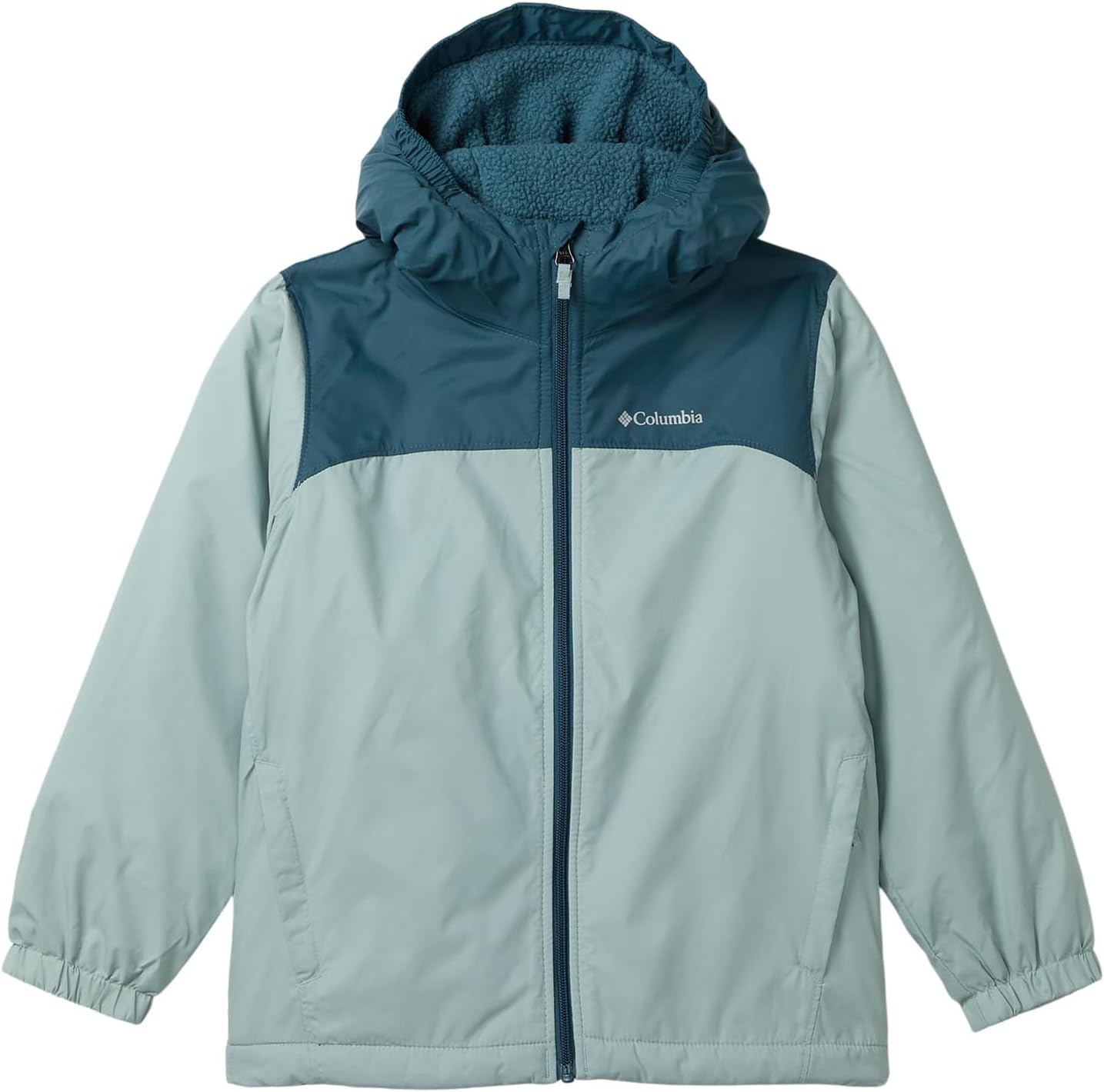 

Куртка Columbia Kids Glennaker II Sherpa Lined Jacket, цвет Crushed Blue/Everblue