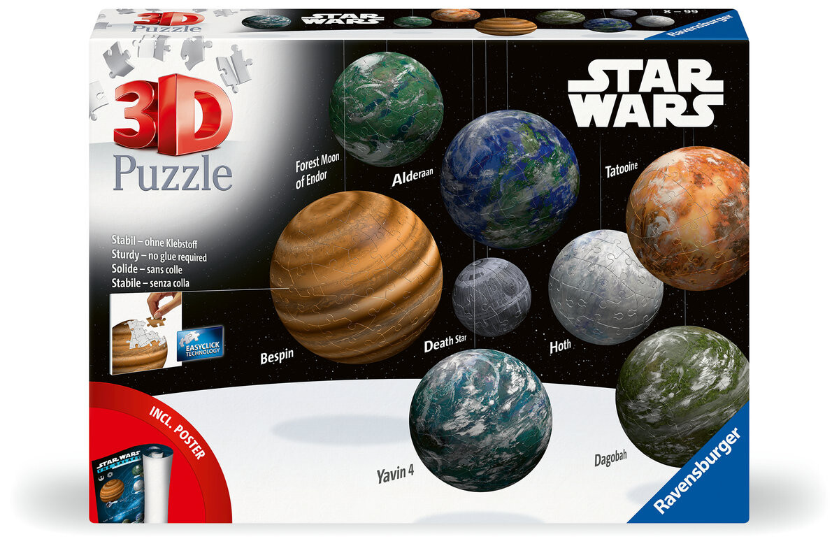 

3D-пазл «Звездные войны: Галактика» Ravensburger