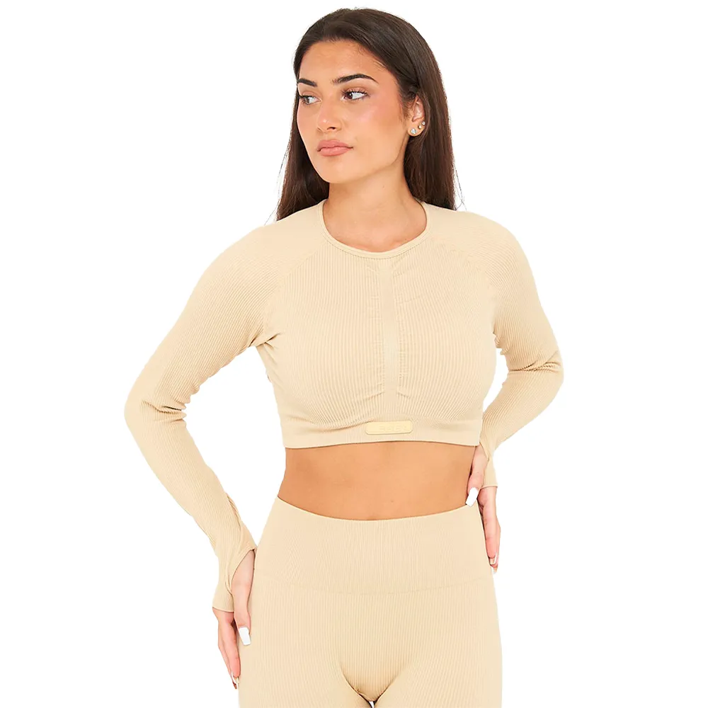 

Футболка Legea Imala long sleeve, бежевый