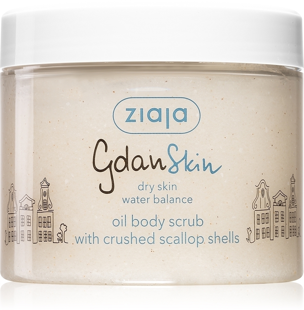 

Нежный увлажняющий скраб для тела Gdan skin Ziaja, 300 мл