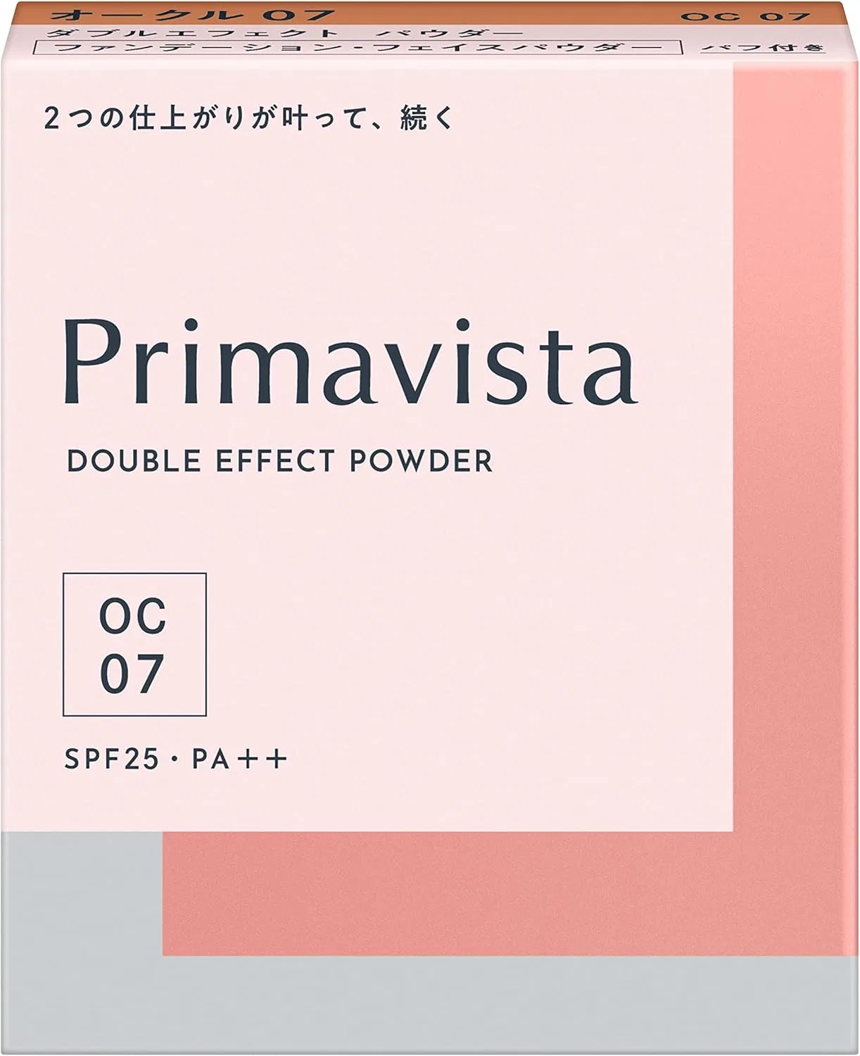 Пудра для лица Primavista Double Effect Powder Ochre 07 SPF 25 PA++, 1 шт