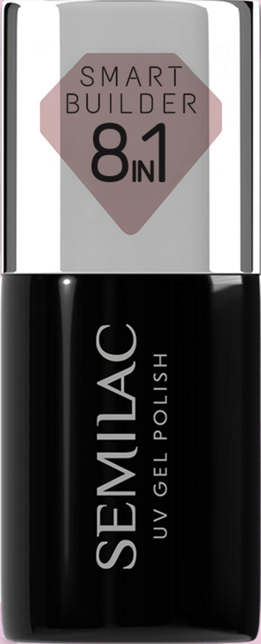 

УФ-лак для ногтей Semilac 8in1 UV Nagellack Smart Builder Delicate Pink
