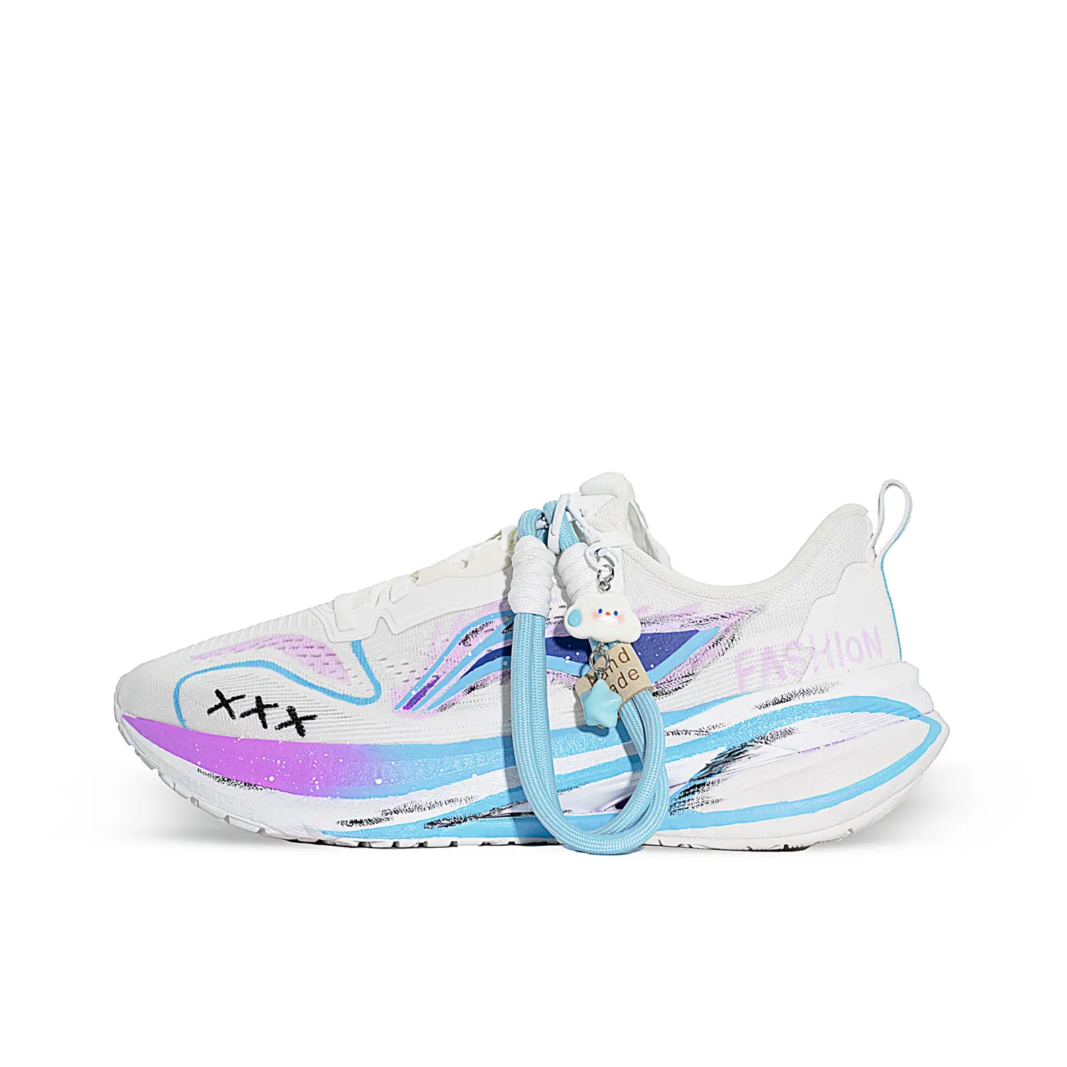 

Wugui 5S 5.0 износостойкие и легкие низкие кроссовки мужские LINING, белый