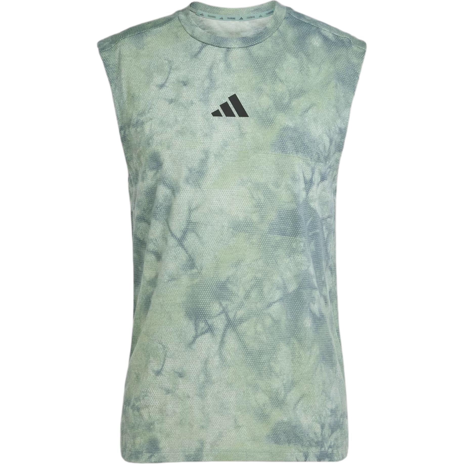 

Футболка Power Graphic Adidas, серебряный/черный