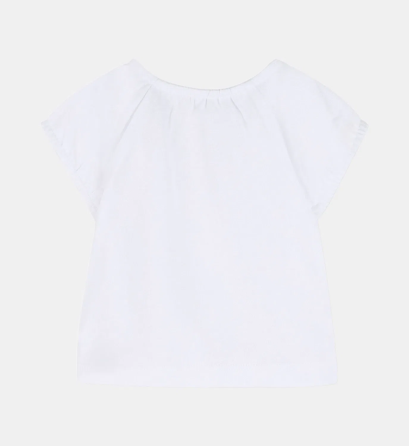 Комплект из футболки и юбки Karl Lagerfeld Kids, розовый — фото 4