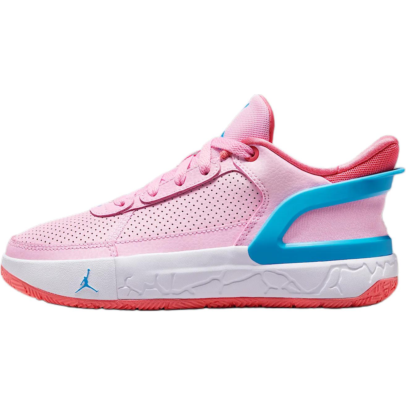 

Jordan DAY1 устойчивые к истиранию низкие детские баскетбольные кроссовки Pink