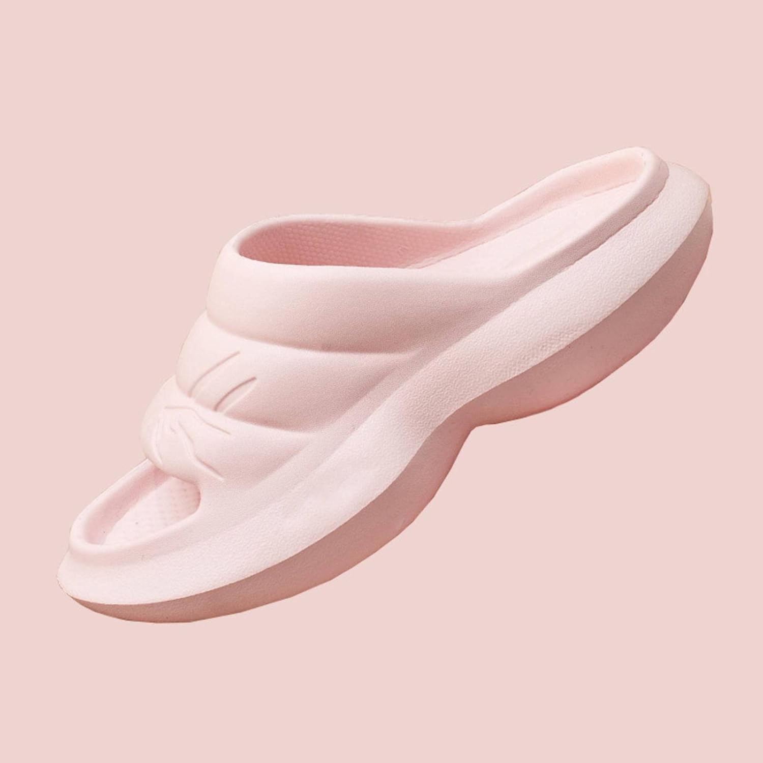 

Мягкие сандалии-шлепанцы для женщин и мужчин, легкие пляжные босоножки для бассейна, душа и ванной Fdeyjsng, розовый