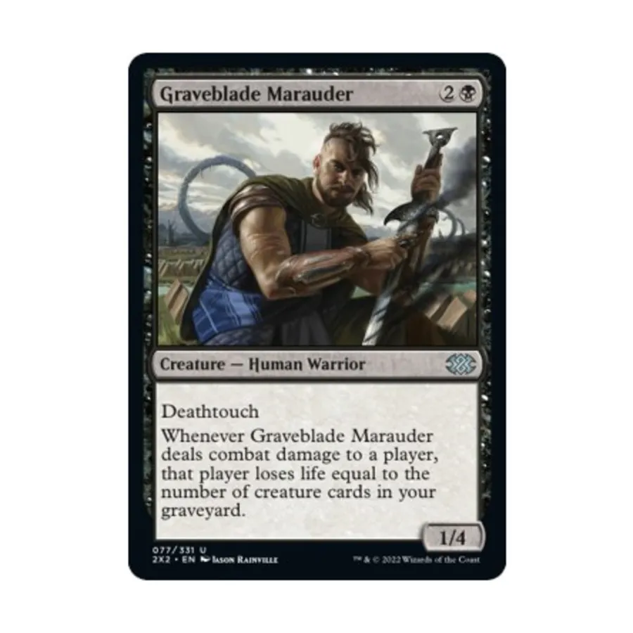 

CCG Могильный Клинок-Мародер (U), MTG - Double Masters 2022