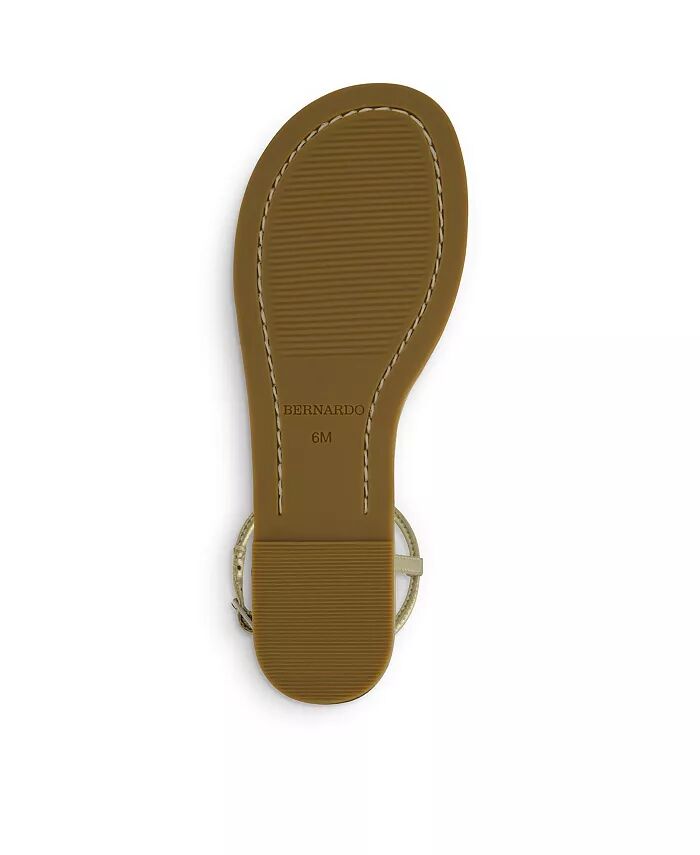 Сандалии Bernardo Hercu с Т-образным ремешком Bernardo Footwear, коричневый/бежевый — фото 3
