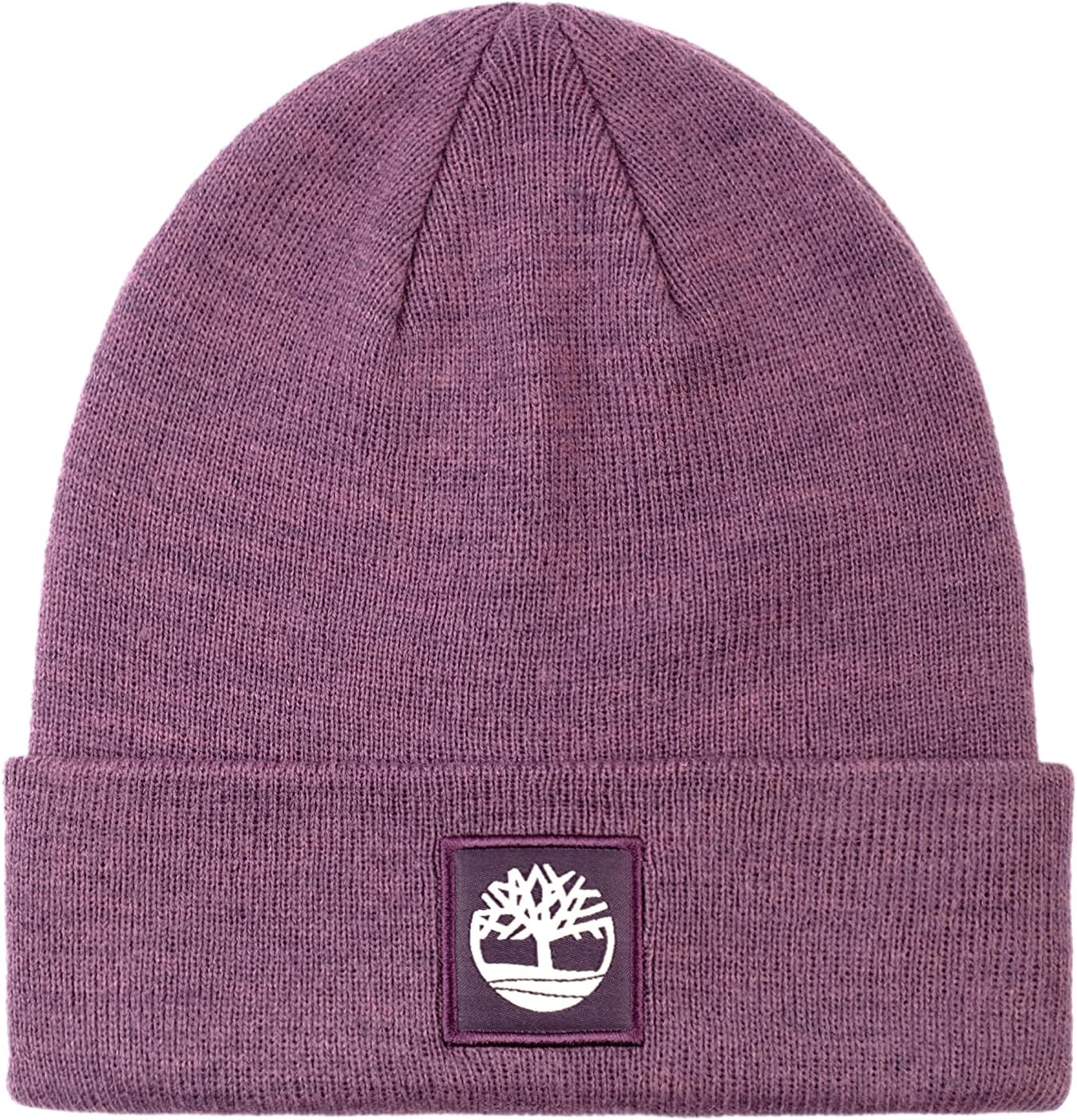 

Женская шапка-бини Timberland с манжетами и тональной нашивкой, Grape Jam