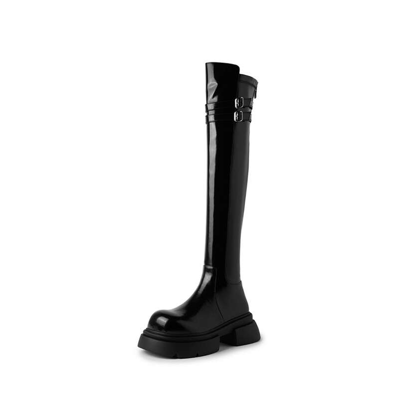 

Сапоги JIUXINGDAO Over-The-Knee Boots Women's, черный