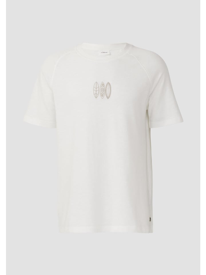 

Футболка в цвете 01D1_white s.Oliver, Белый, Футболка в цвете 01D1_white s.Oliver