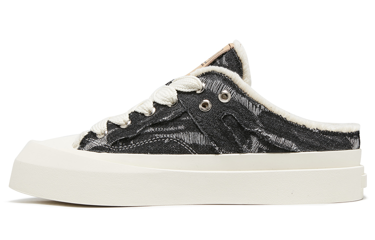 

Бейцзинфан лоу-топы из холста унисекс черные, цвет Black